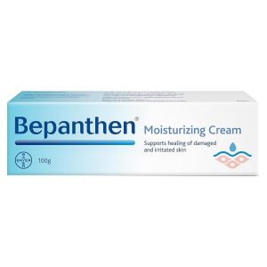 کرم مرطوب کننده 100 گرمی از التیام پوست های آسیب دیده و تحریک شده پشتیبانی می کند