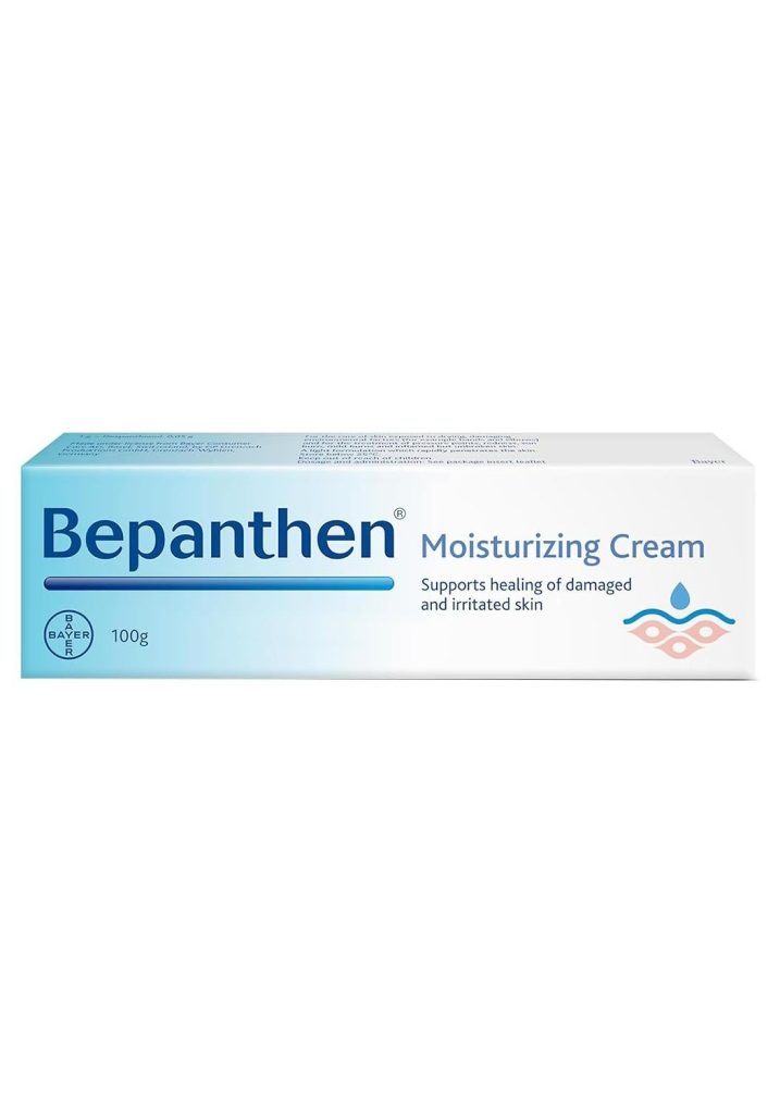 کرم مرطوب کننده 100 گرمی از التیام پوست های آسیب دیده و تحریک شده پشتیبانی می کند