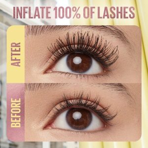 ریمل لباس بلند Maybelline New York Colossal Bubble، حجم باد شده قابل ساخت، مشکی ترین مشکی