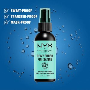 اسپری تنظیم کننده آرایش – فرمول Dewy Finish، فرمول گیاهی با ماندگاری 60 میلی لیتر